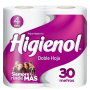 HIGIENOL PAPEL HIGIENICO DOBLE HOJA 4U 30M