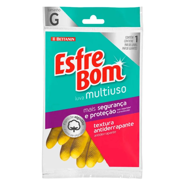 ESFRE BOM GUANTES AMARILLOS MULTIUSO