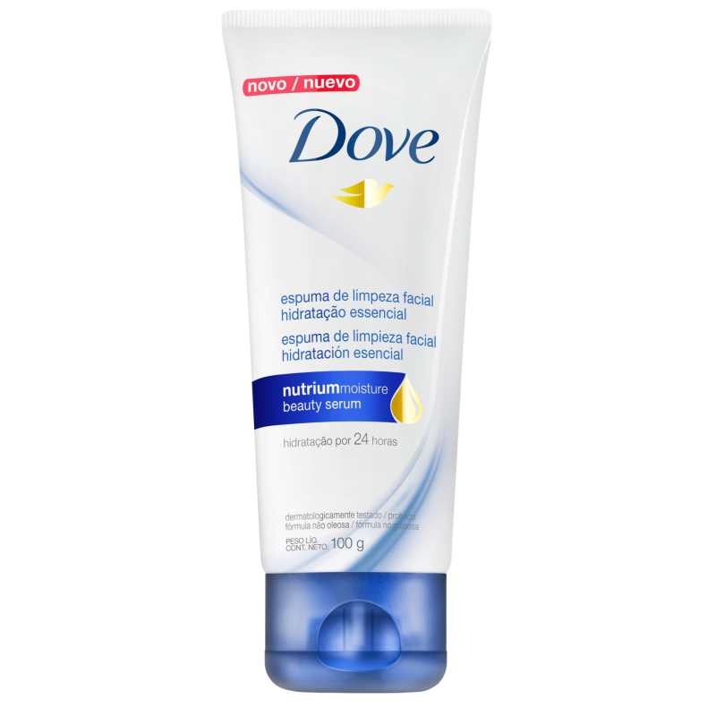 DOVE FACIAL LIMPIEZA 100G ESPUMA PIEL SECA