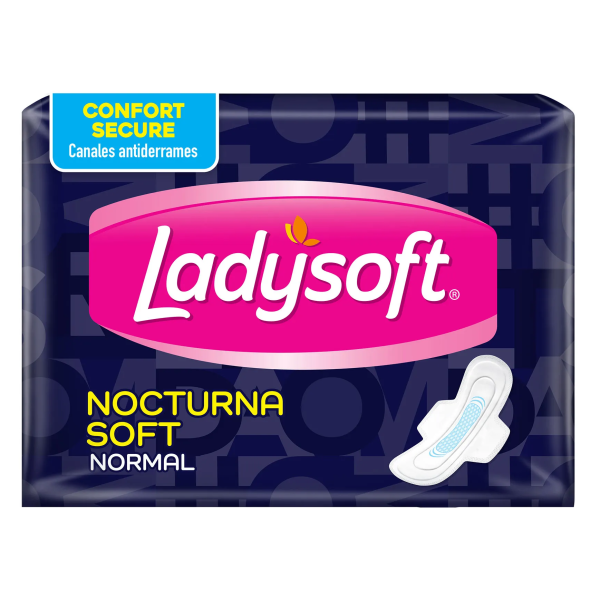 LADYSOFT TOALLA 8U NOCTURNA 8U NORMAL