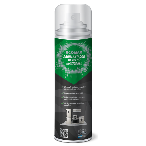 SEIQ ECOMAX ABRILLANTADOR ACERO 260ML