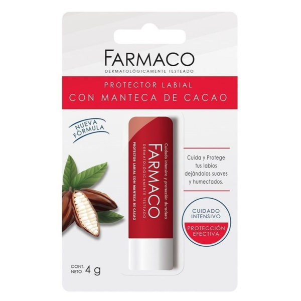 FARMACO PROTECTOR LABIAL CACAO