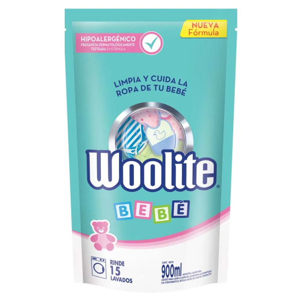 WOOLITE JABON LIQUIDO 900ML BEBE B.E.