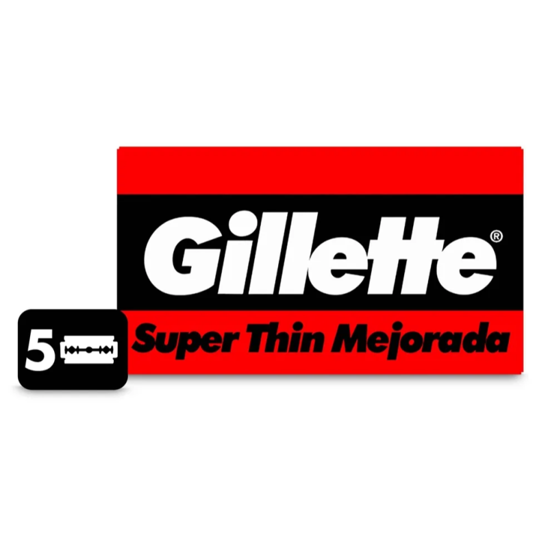 GILLETTE HOJAS DE AFEITAR 5U