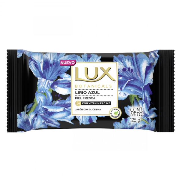 LUX JABON TOCADOR 125G LIRIO AZUL