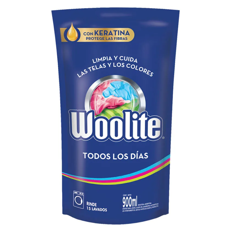 WOOLITE JABON LIQUIDO 900ML TODOS LOS DIAS