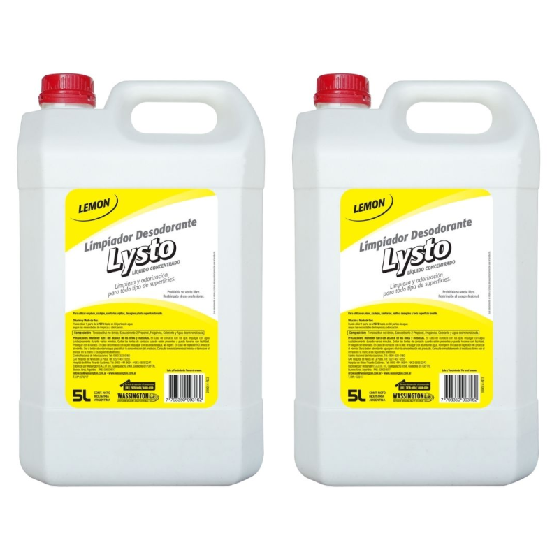 WASSINGTON LYSTO LIMPIADOR ULTRA 5L