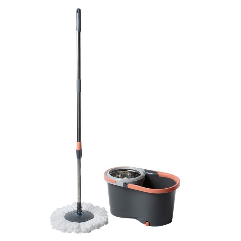 PROLINE BALDE SPIN MOP 360 ACERO + 2 REPUESTOS